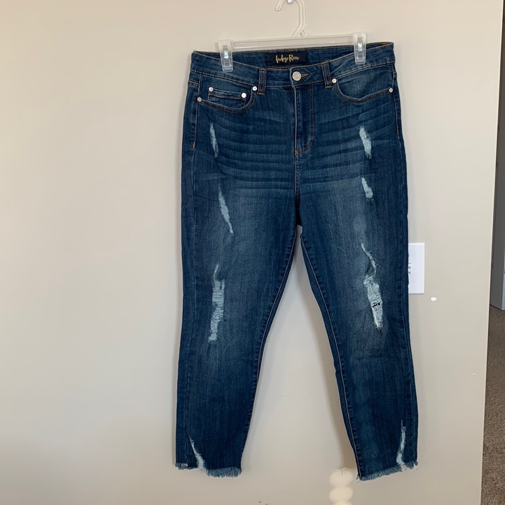 Indigo Rein distressed jeans